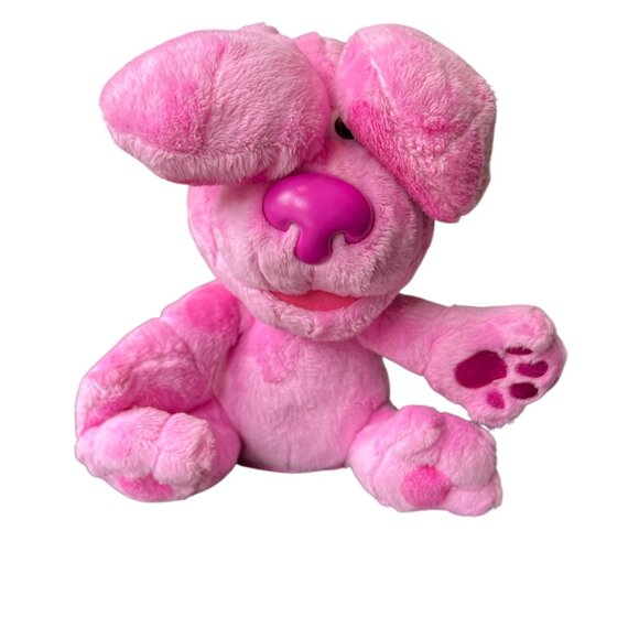 NICKELODEON BLUES CLUES & YOU Peek A Boo Magenta Plush Dog Pop Up Ears - Picture 2 of 12